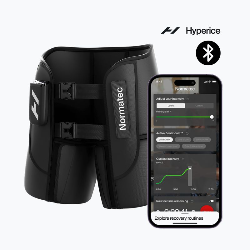 Pantaloni scurți pentru recuperare Normatec Premier Hip black 4