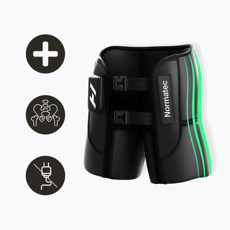 Pantaloni scurți pentru recuperare Normatec Premier Hip black 5