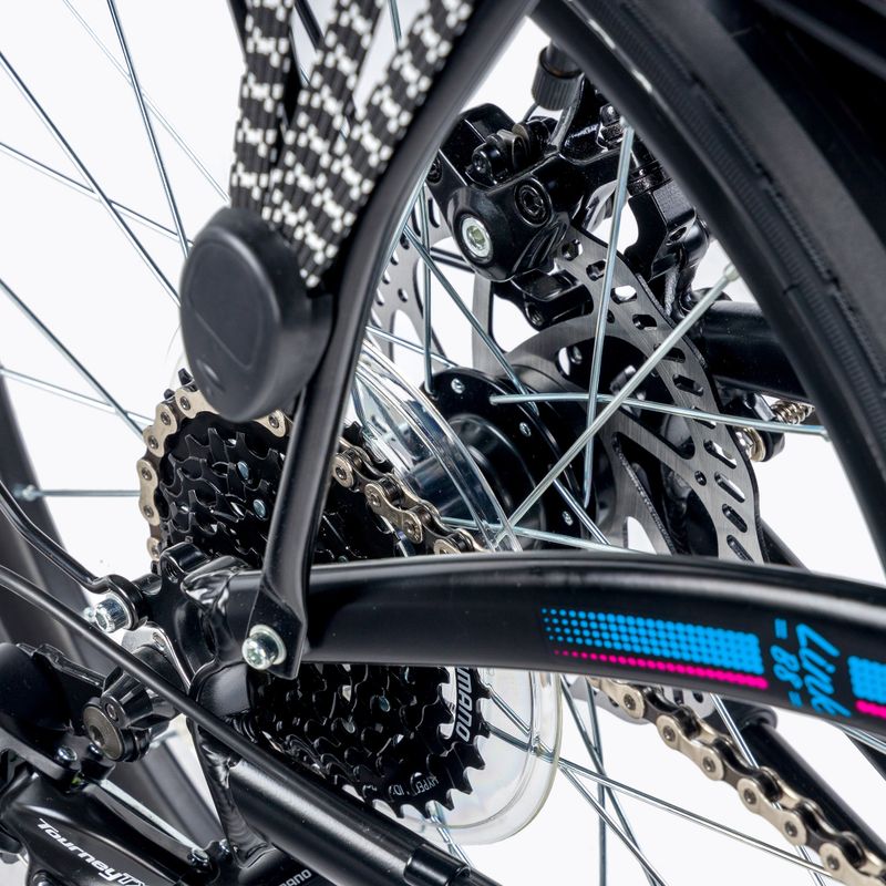 Pliabila bicicletă de oraș Tern Link B8 negru 15