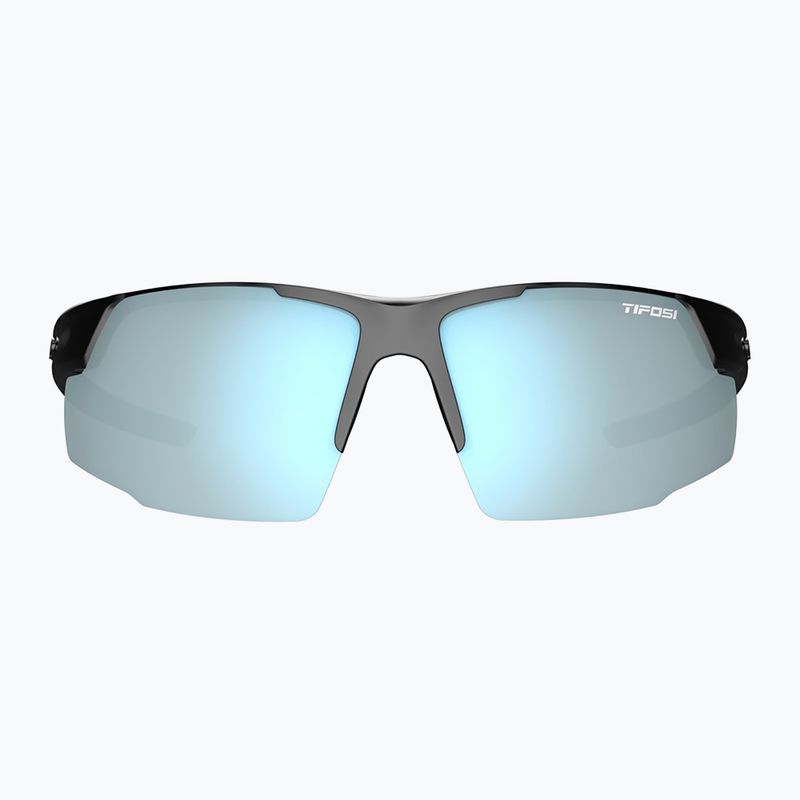 Ochelari de soare Tifosi Centus gloss black/smoke bright blue 2