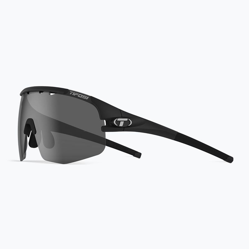 Ochelari de ciclism Tifosi Sledge Lite negru mat/frumos/roșu/roșu transparent 5