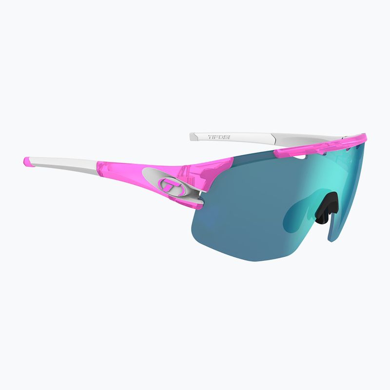Ochelari de ciclism Tifosi Sledge Lite Clarion crystal pink/clarion blue/ac red/clear 6