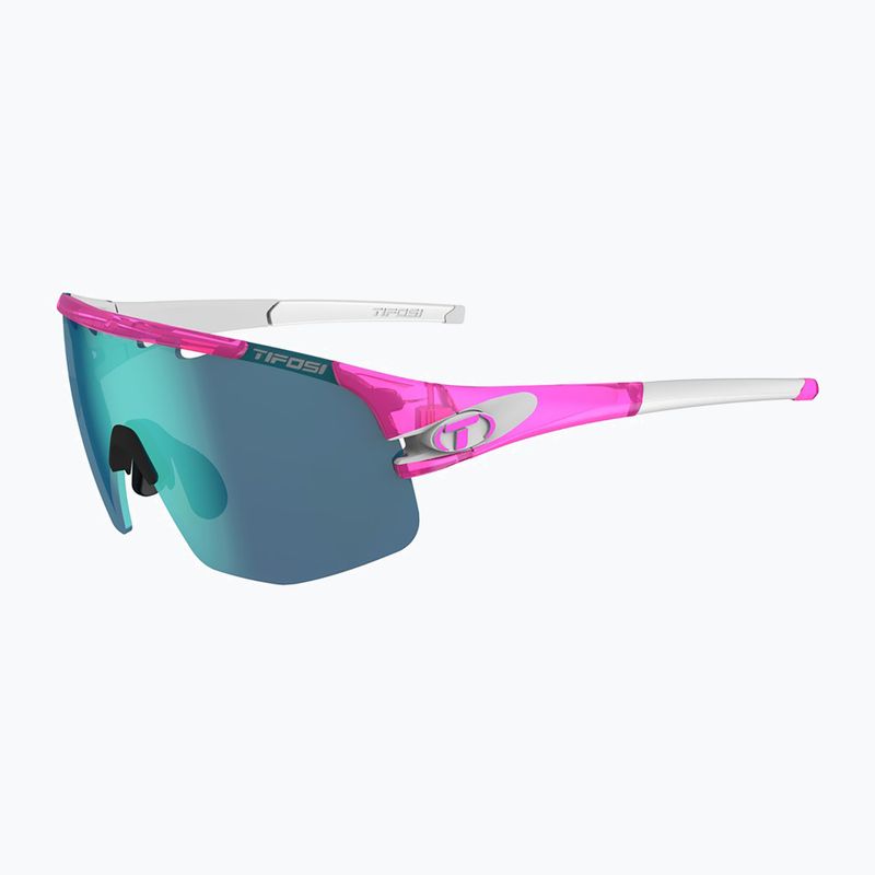 Ochelari de ciclism Tifosi Sledge Lite Clarion crystal pink/clarion blue/ac red/clear 7