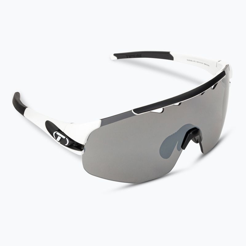 Ochelari de ciclism Tifosi Sledge Lite alb mat/frumos/roșu/roșu transparent 2