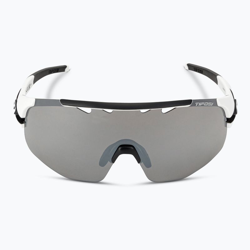 Ochelari de ciclism Tifosi Sledge Lite alb mat/frumos/roșu/roșu transparent 4