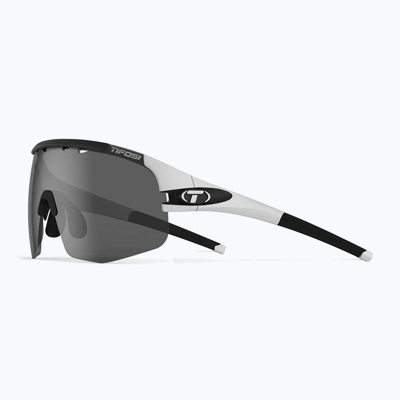 Ochelari de ciclism Tifosi Sledge Lite alb mat/frumos/roșu/roșu transparent 9