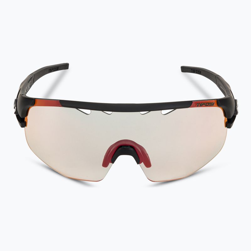 Ochelari de ciclism fotocromici Tifosi Sledge Lite Fototec negru mat/roșu clarion roșu pentru ciclism 3