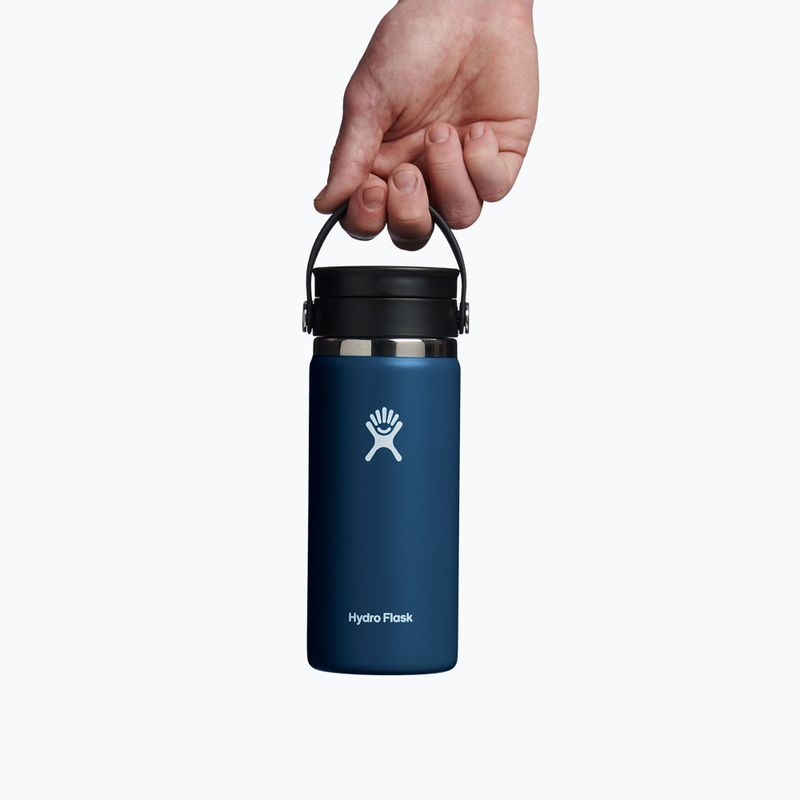 Sticlă termică Hydro Flask Wide Flex Sip 470 ml albastru marin W16BCX464 6