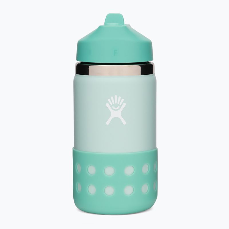 Hydro Flask Capac cu pahar cu gură largă și capac și cizmă 355ml sticlă termică Dew W12BSWBB441