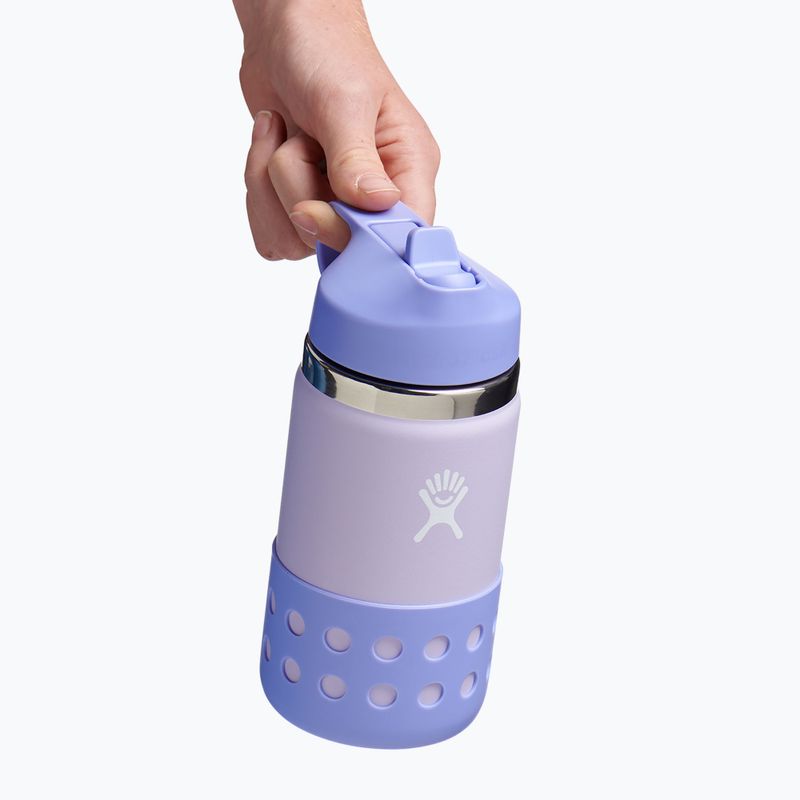 Hydro Flask Wide Mouth Straw Straw Lid And Boot 355 ml sticlă termică violet W12BSWBB519 3