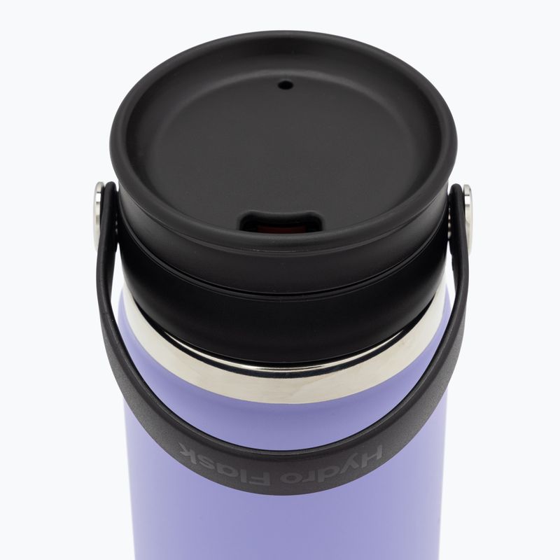 Sticlă termică Hydro Flask Wide Flex Sip 470 ml mov W16BCX474 2