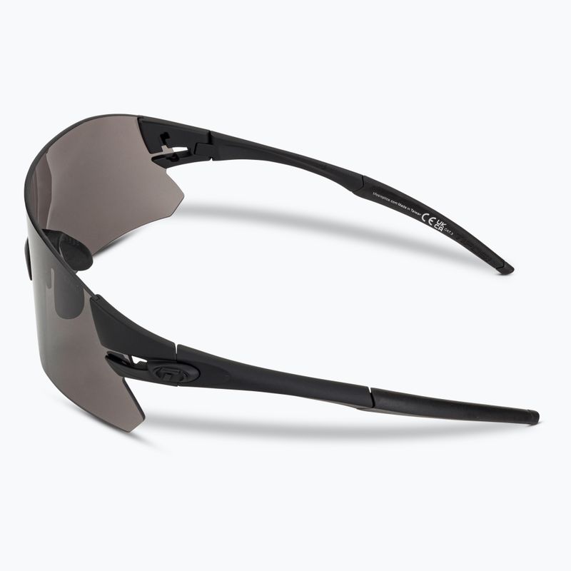 Ochelari de ciclism Tifosi Rail blackout/smoke/ac roșu/clear 5