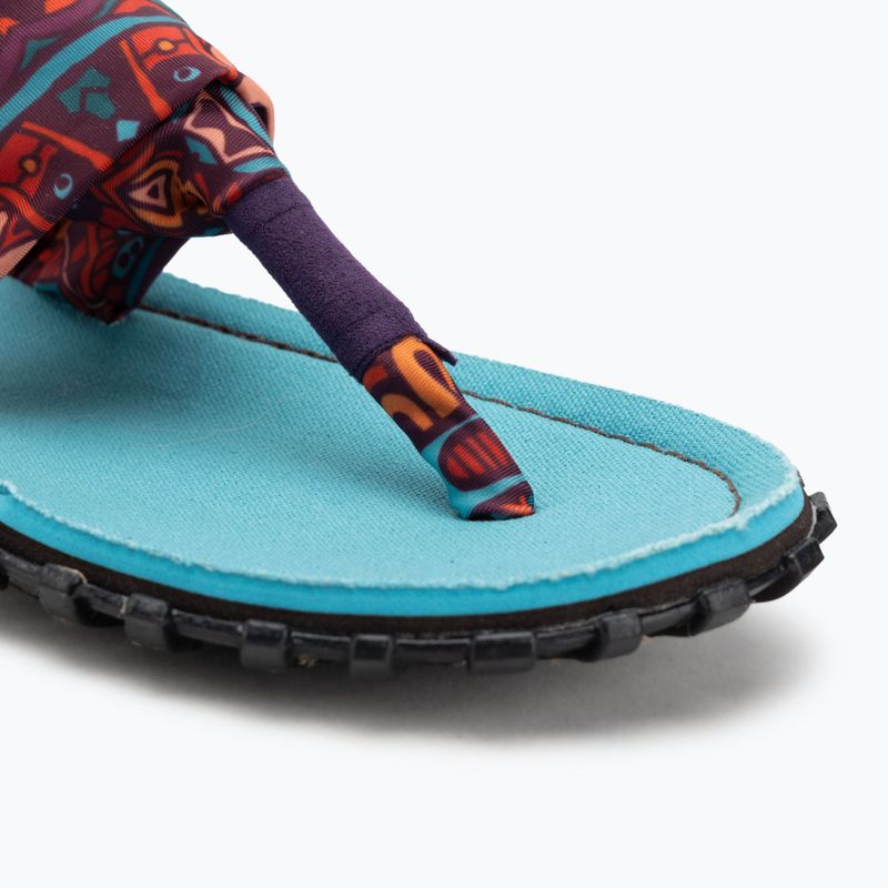 Sandale pentru femei Gumbies Slingback turquoise vintage 7