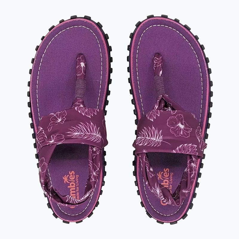 Sandale pentru femei Gumbies Slingback purple 3