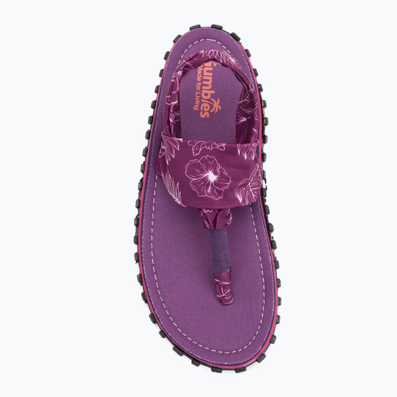 Sandale pentru femei Gumbies Slingback purple 5