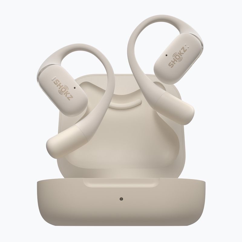 Căști fără fir Shokz OpenFit beige 3