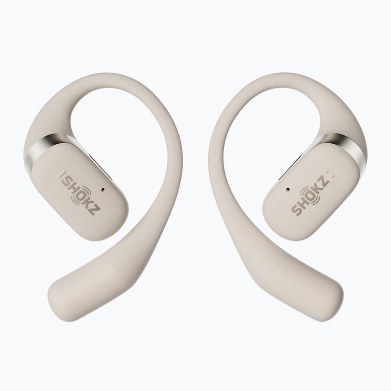 Căști fără fir Shokz OpenFit beige 5