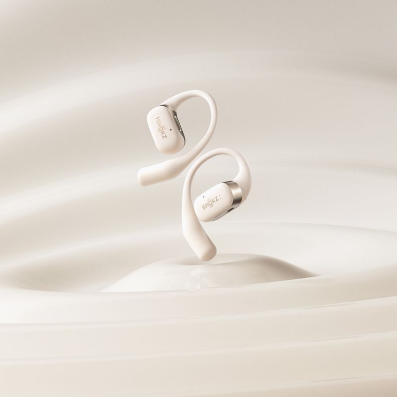 Căști fără fir Shokz OpenFit beige 18