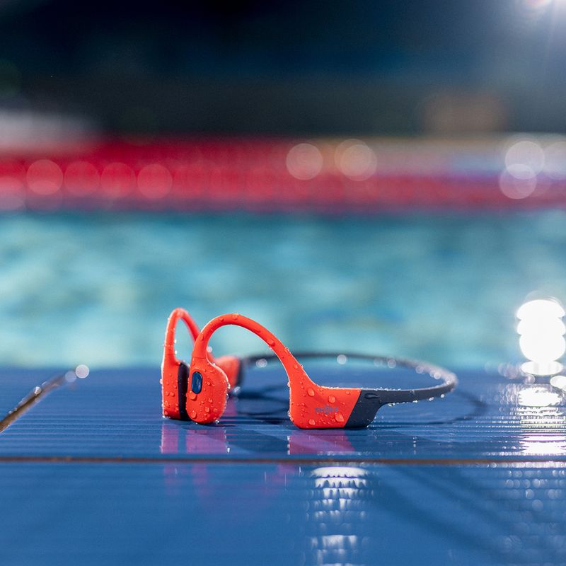 Căști fără fir Shokz OpenSwim Pro red 19