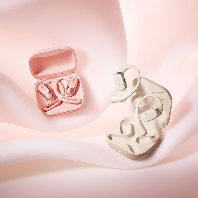 Căști fără fir Shokz OpenFit Air pink 12