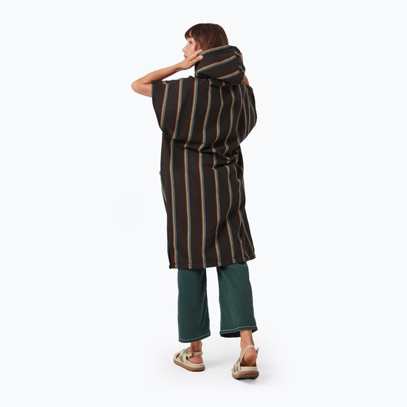 Poncho Slowtide Baja Stripe black 2