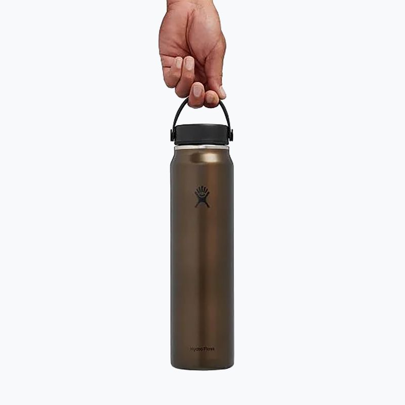 Sticlă turistică Hydro Flask Lightweight Wide Flex Cap B 40 Oz 1182 ml obsidian 3