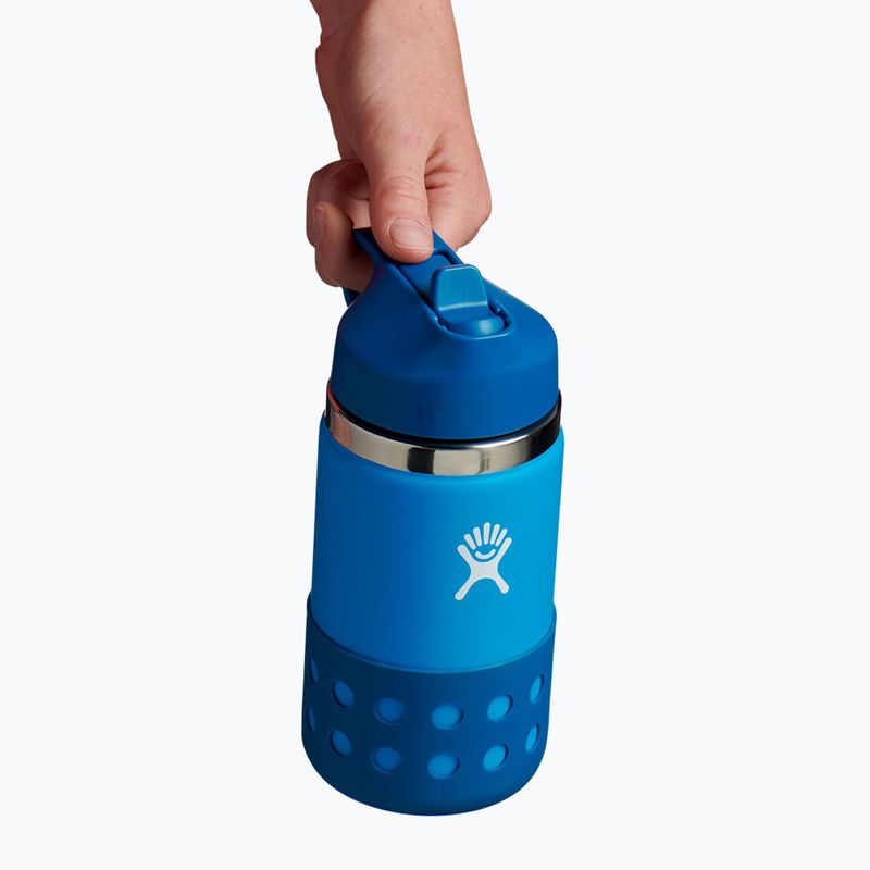 Sticlă termică  Hydro Flask Wide Mouth Straw Lid And Boot 2024 355 ml lake