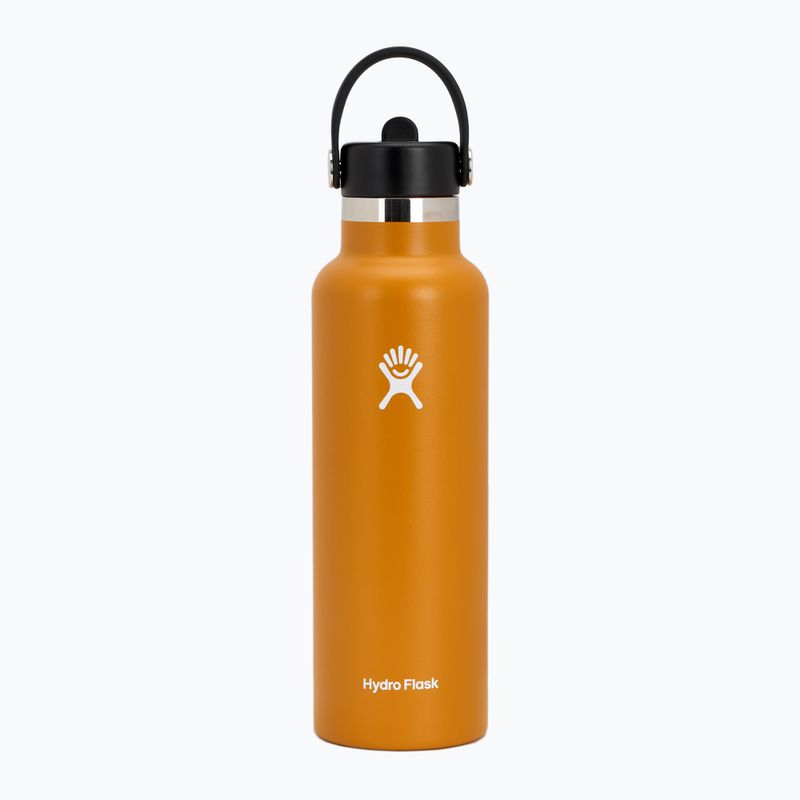 Sticlă termică Hydro Flask Standard Flex Straw 620 ml fosilă