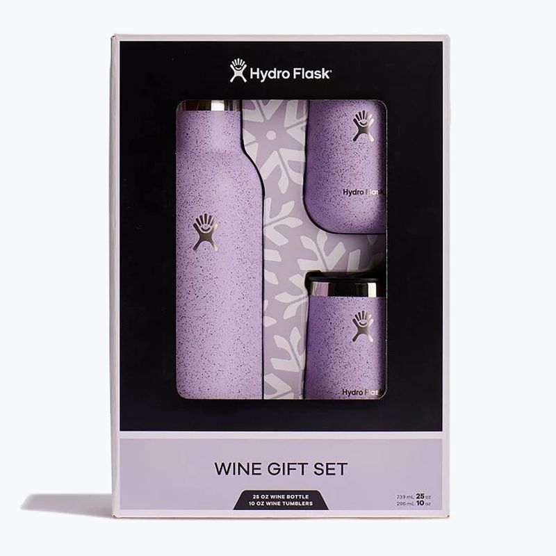 Set Hydro Flask Wine Gift Set pixie/black speckle 5