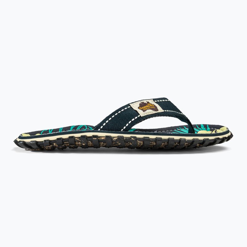 Papuci Gumbies Islander blue hibiscus 2