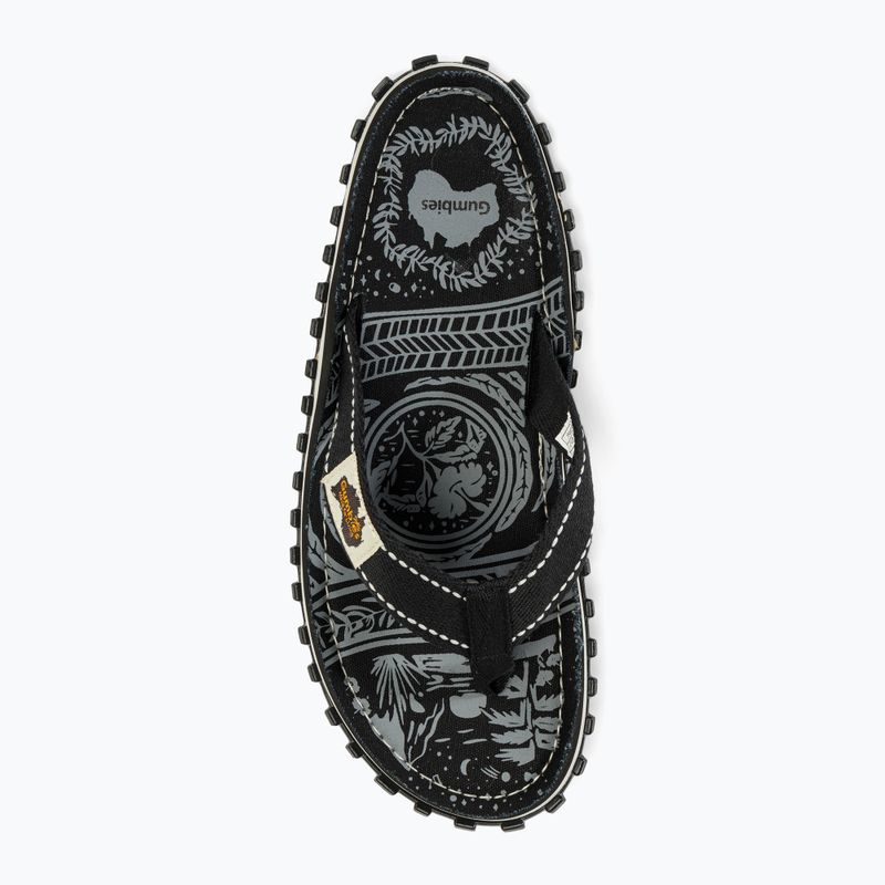 Papuci Gumbies Islander midnight black 5