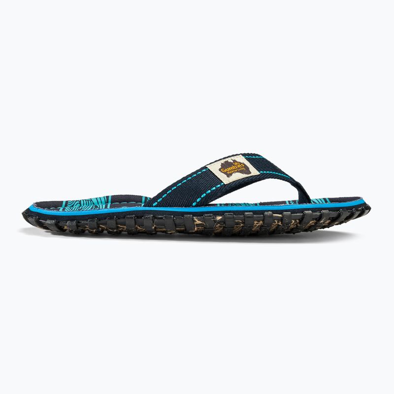 Papuci Gumbies Islander navy waves 2