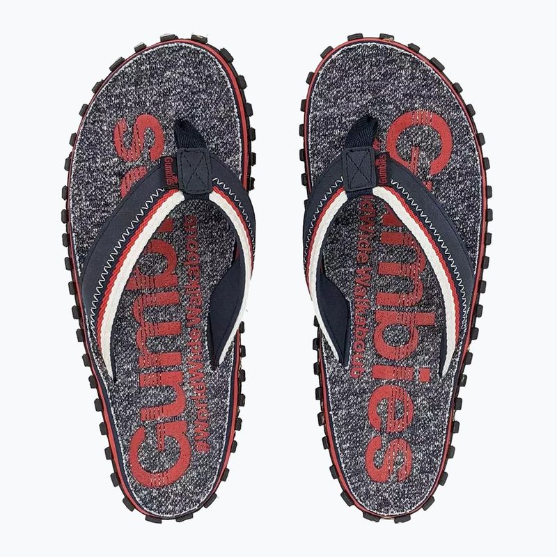 Papuci Gumbies Cairns red 3