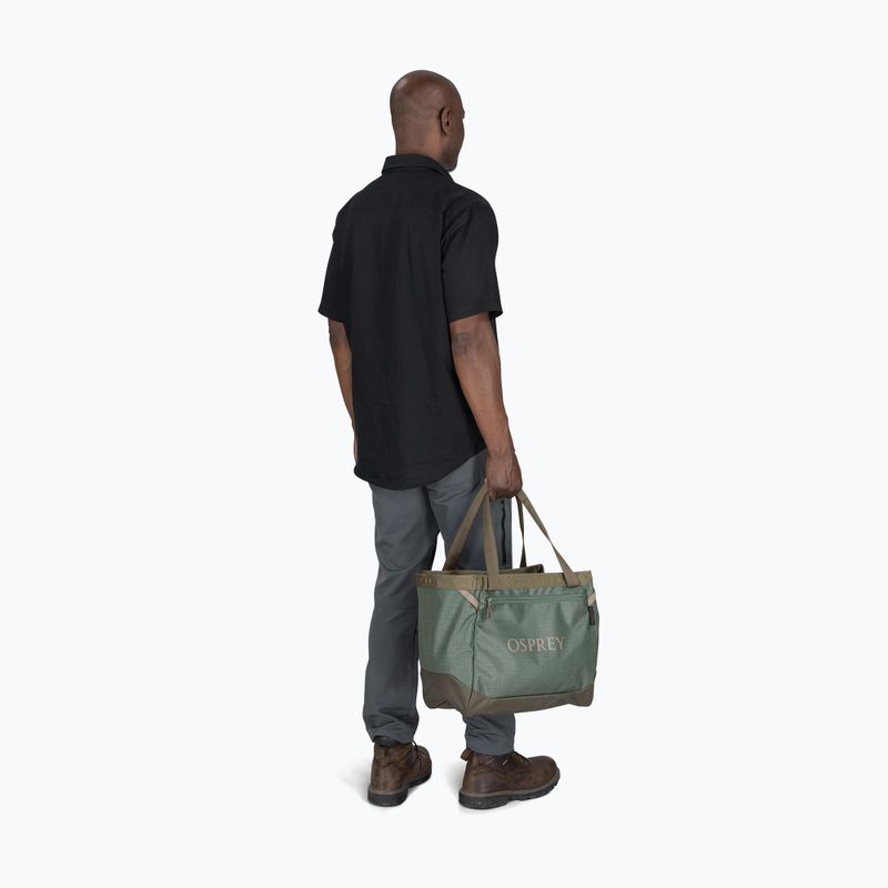 Geantă de voiaj Osprey Transporter Gear Tote 28 l pine leaf / earl grey 5