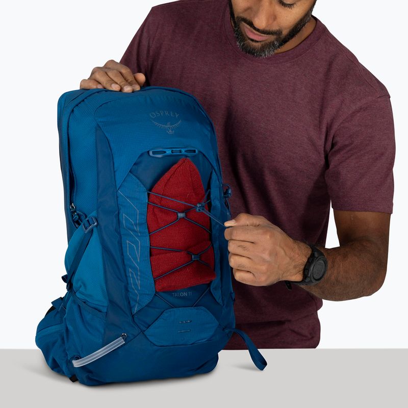 Rucsac de drumeții pentru bărbați Osprey Talon 11 l scoria blue/ night shift 12