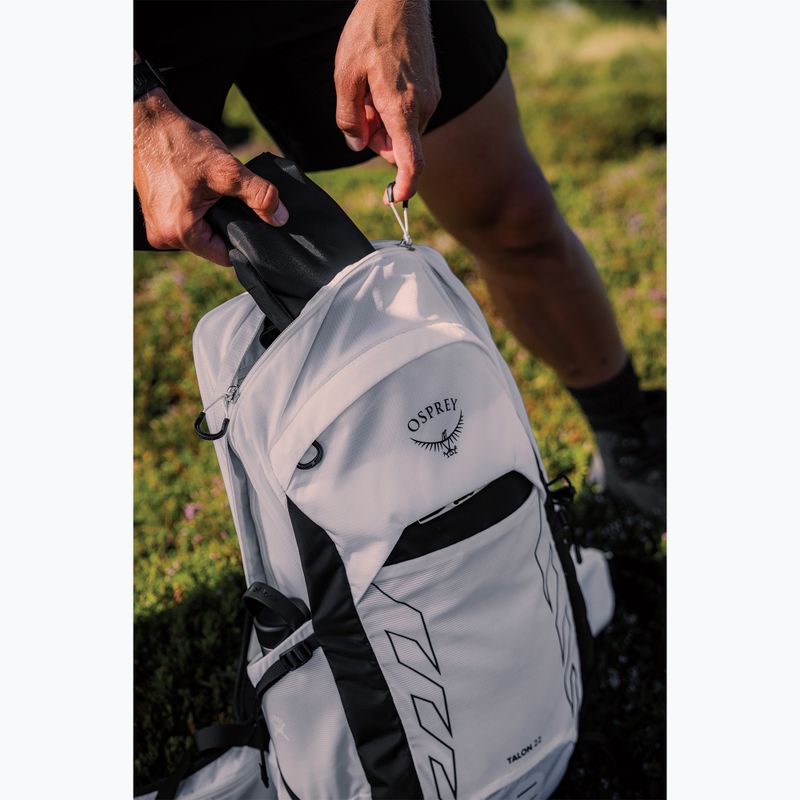 Rucsac turistic pentru bărbați Osprey Talon 22 l white / black 14