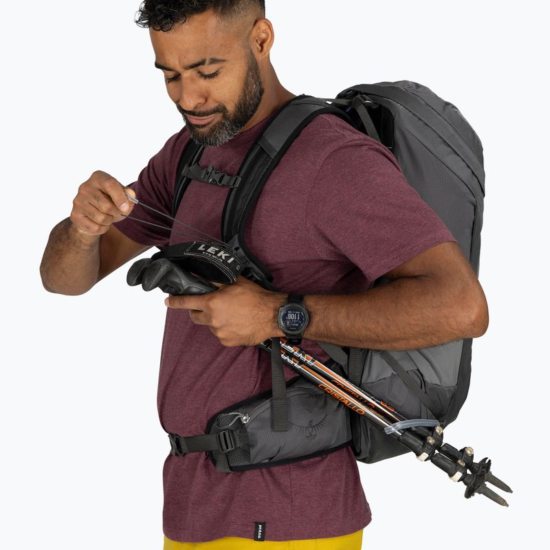 Rucsac turistic pentru bărbați Osprey Talon 26 l phantom grey / dark charcoal 9