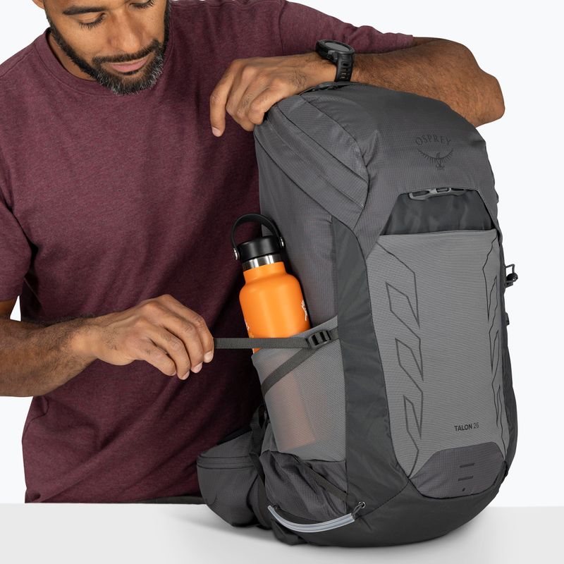 Rucsac turistic pentru bărbați Osprey Talon 26 l phantom grey / dark charcoal 10