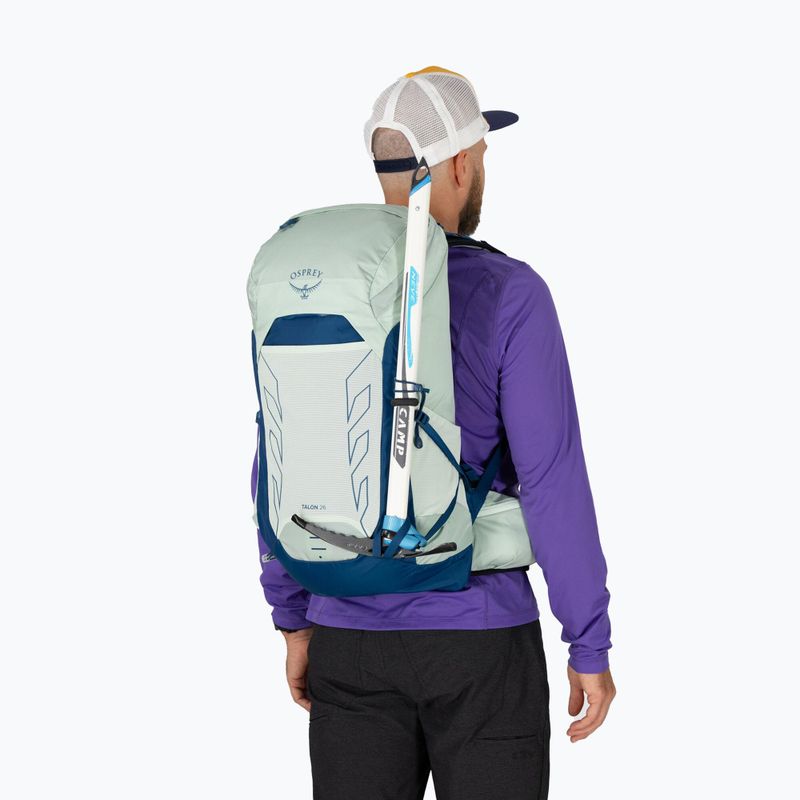 Rucsac turistic pentru bărbați Osprey Talon 26 l frosty mint green / night shift 5