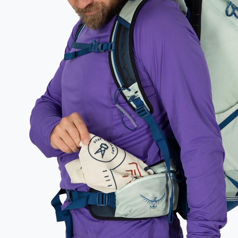 Rucsac turistic pentru bărbați Osprey Talon 26 l frosty mint green / night shift 11