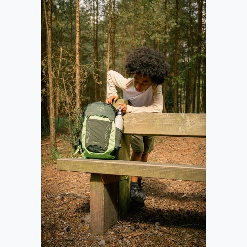 Rucsac de drumeții pentru copii Osprey Talon Jr 11 l green canopy 14
