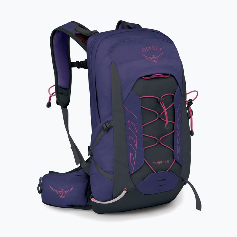 Rucsac turistic pentru femei  Osprey Tempest 11 l deep fig/ hotspot pink 2