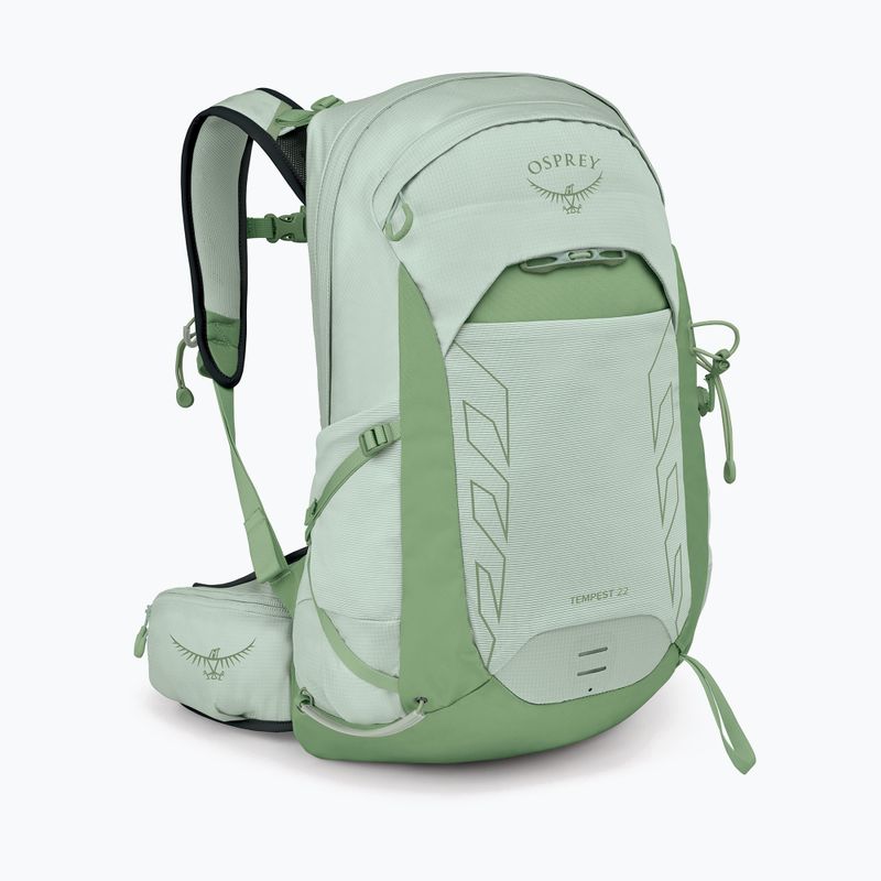 Rucsac de trekking pentru femei Osprey Tempest 22 l frosty mint green / botanica 2