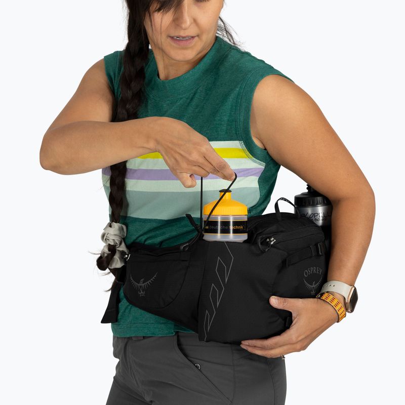 Borsetă Osprey Tempest 6 l black/ coal grey 6