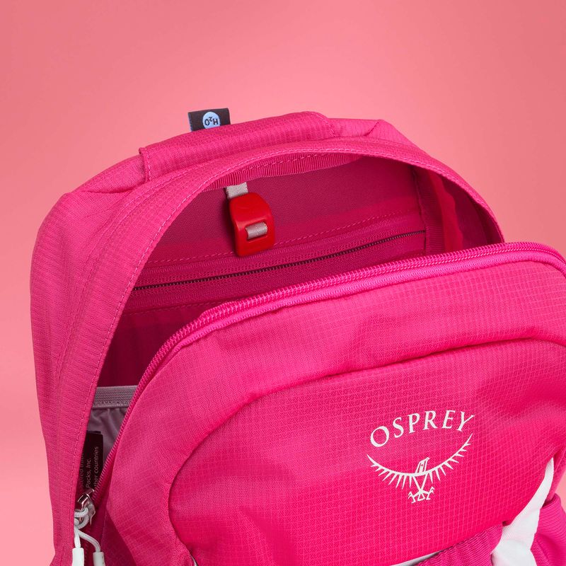 Rucsac de drumeții pentru copii Osprey Talon Jr 11 l hotspot pink 9