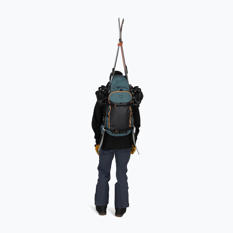 Rucsac de schi de tură Osprey Soelden 45 l cascade blue/raven black 9