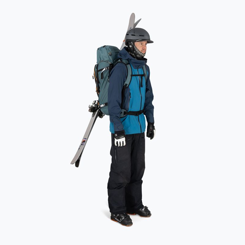 Rucsac de schi de tură Osprey Soelden 45 l cascade blue/raven black 10