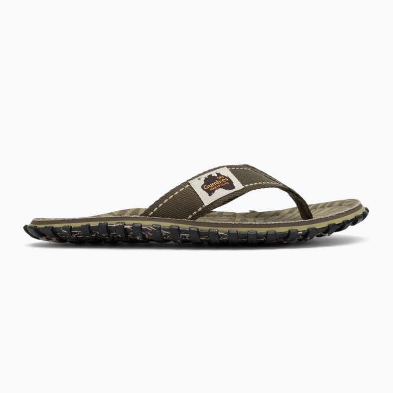 Papuci Gumbies Islander khaki 2