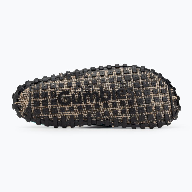 Papuci Gumbies Islander lime hibiscus 4
