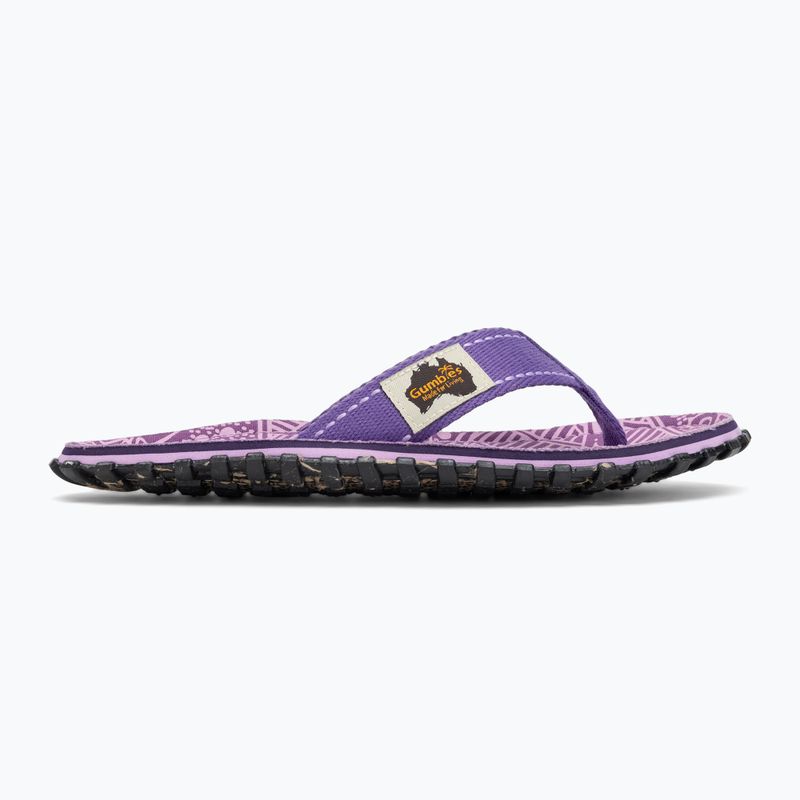 Papuci Gumbies Islander purple signature 2